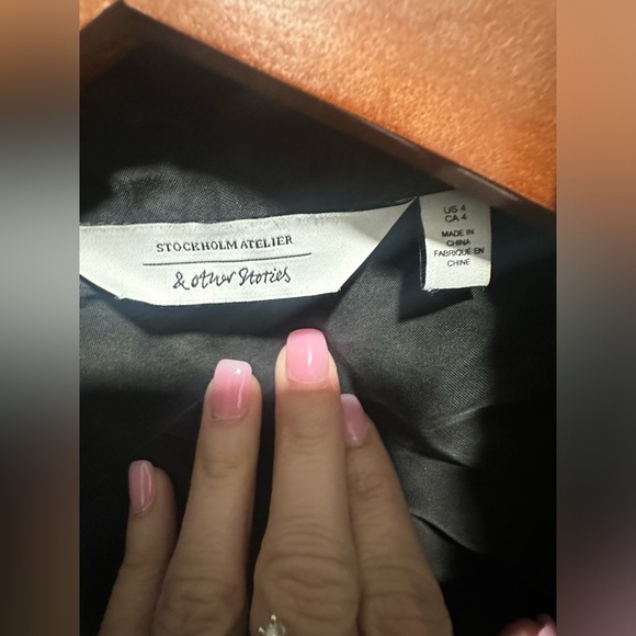 & Other Stories Gray Two Piece Set Size Small - Picture 4 of 5